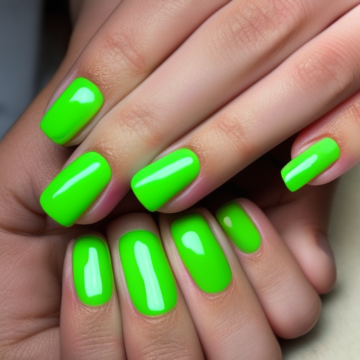 Lime Green Nail Designs