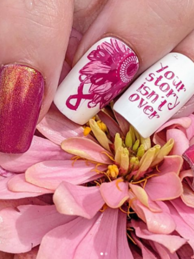 Breast Cancer Nail Designs