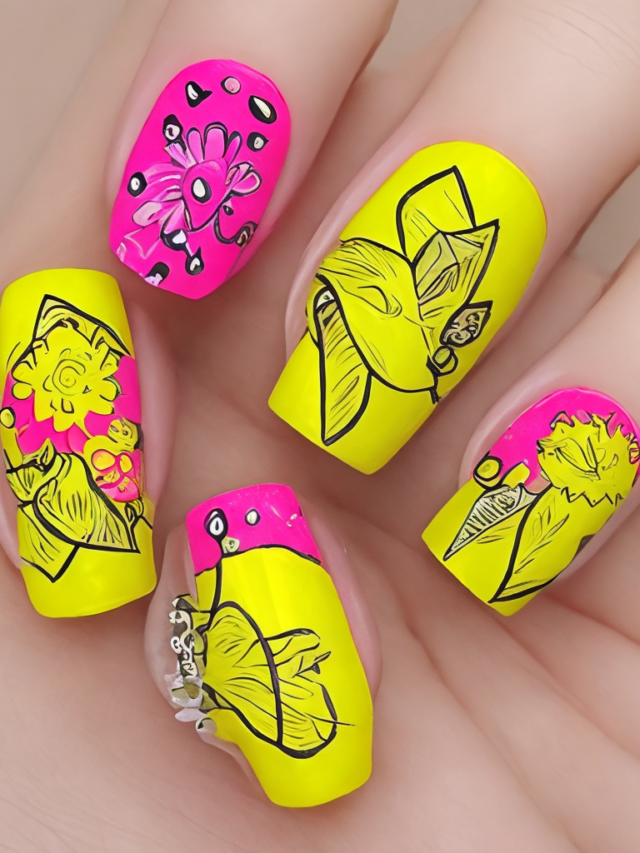 Yellow Nail Designs