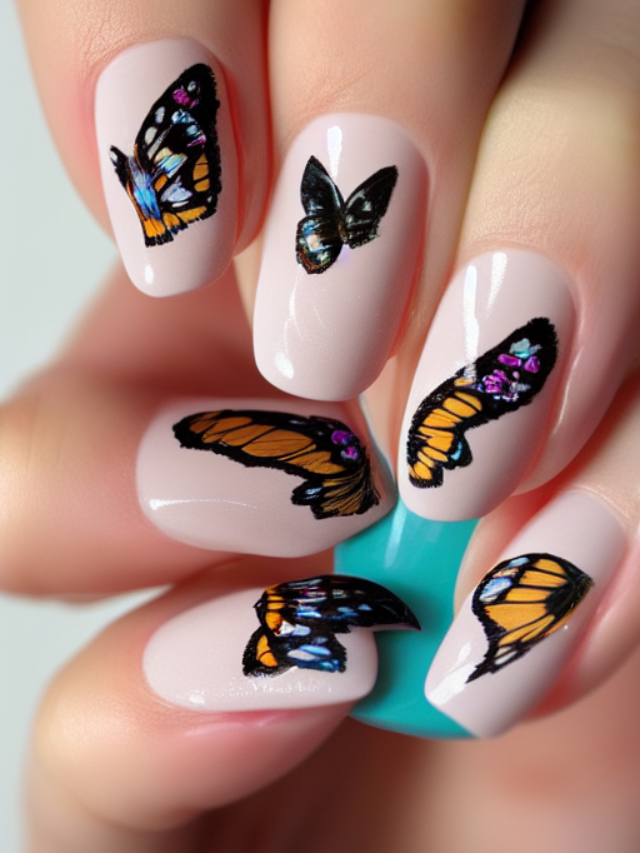 Butterfly Nail Designs